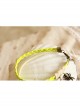 Fashion Retro Personality Yellow Braided Rope Spider Female Anklet