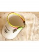 Fashion Retro Personality Fluorescent Color Rose Red Braided Rope Spider Female Anklet