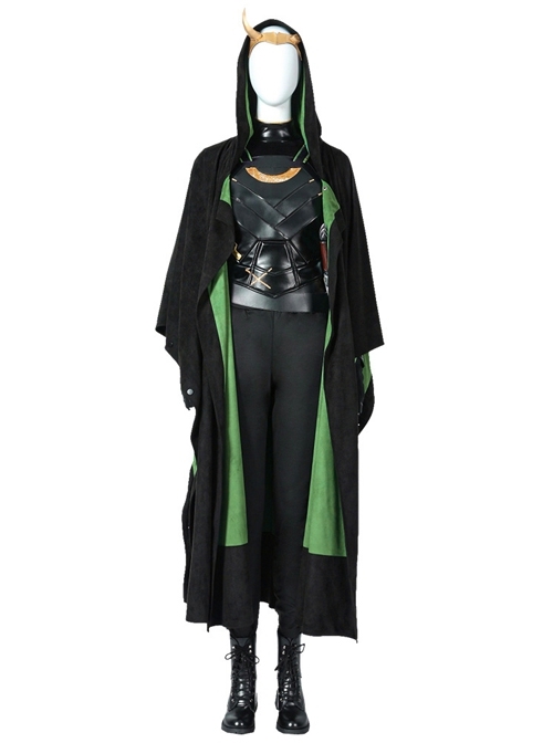 TV Drama Loki Female Loki Sylvie Lushton Design 3 Halloween Cosplay Costume Full Set Without Shoes