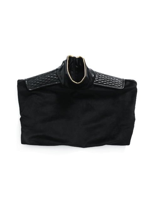 TV Drama Loki Female Loki Sylvie Lushton Design 3 Halloween Cosplay Costume Black Top