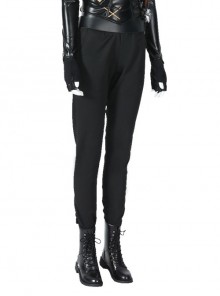 TV Drama Loki Female Loki Sylvie Lushton Design 3 Halloween Cosplay Costume Black Pants