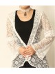 Bride Wedding Fashion Baroque White Retro Lace Pearl Tassel Female Choker