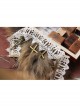 Bride Marry Cross Wedding Dress Retro Fashion Female White Lace Necklace