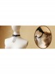Gothic Retro Fashion Black Tassel Bow Rose Flower Lace Female Choker
