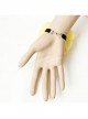 Fashion Yellow Bow Bride Pink Rose Flower Retro Female Bracelet