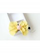Fashion Yellow Bow Bride Pink Rose Flower Retro Female Bracelet