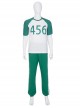 TV Drama Squid Game Contestant 456 Green Prisoner's Garb Halloween Cosplay Costume Full Set