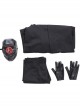 TV Drama Squid Game Black Mask Man Black Suit Halloween Cosplay Costume Full Set Without Mask