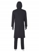 TV Drama Squid Game Black Mask Man Black Suit Halloween Cosplay Costume Full Set Without Mask