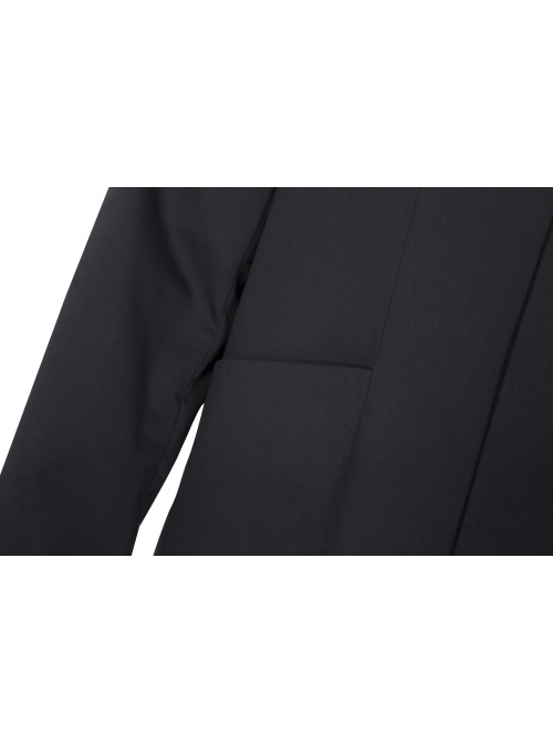 TV Drama Squid Game Black Mask Man Black Suit Halloween Cosplay Costume Full Set Without Mask