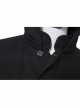 TV Drama Squid Game Black Mask Man Black Suit Halloween Cosplay Costume Full Set Without Mask