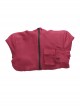 TV Drama Squid Game Triangle Mask Soldiers Halloween Cosplay Costume Red One-piece Garment