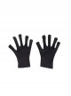 TV Drama Squid Game Triangle Mask Soldiers Halloween Cosplay Accessories Black Gloves