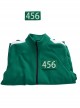 TV Drama Squid Game Contestant 456 Green Prisoner's Garb Halloween Cosplay Costume Green Jacket