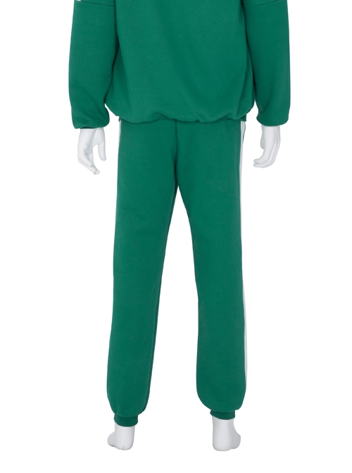 TV Drama Squid Game Contestant 456 Green Prisoner's Garb Halloween Cosplay Costume Green Pants