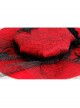 Black Web Yarn Spider Rose Flower Halloween Makeup Party Creative Vampire Retro Fashion Red Hat