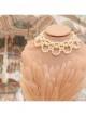 Retro Baroque Fashion Simple White Pearl Female Short Necklace