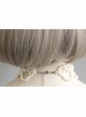 Retro Baroque Fashion Simple White Pearl Female Short Necklace