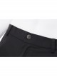 TV Drama Squid Game Black Mask Man Black Suit Halloween Cosplay Costume Black Pants