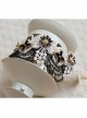 Handmade Retro Fashion Rose Gold Black Flower Tassel Light Pink Lace Female Anklet