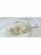 Fashion Cute Sweet White Pearl Golden Lace Female Spring Hairpin