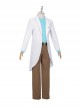Rick And Morty Rick White Outerwear Suit Halloween Cosplay Costume Full Set