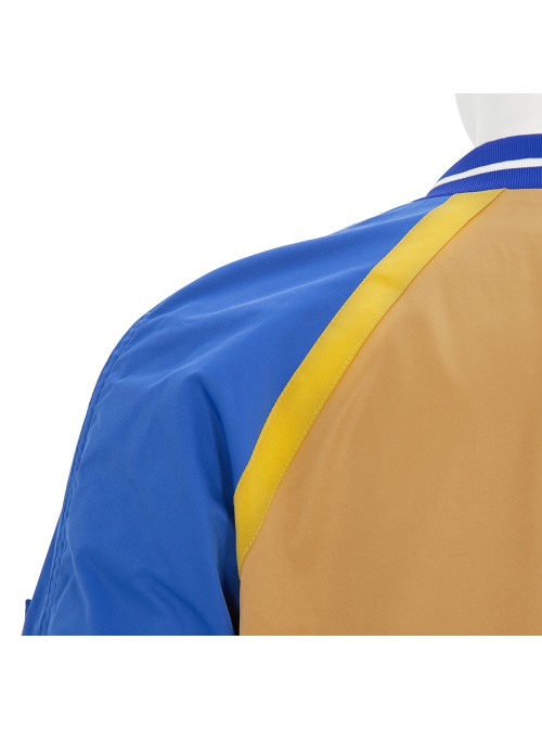 Shang-Chi And The Legend Of The Ten Rings Halloween Cosplay Costume Shang-Chi Blue Yellow Color Splicing Jacket