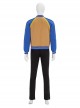 Shang-Chi And The Legend Of The Ten Rings Halloween Cosplay Costume Shang-Chi Blue Yellow Color Splicing Jacket