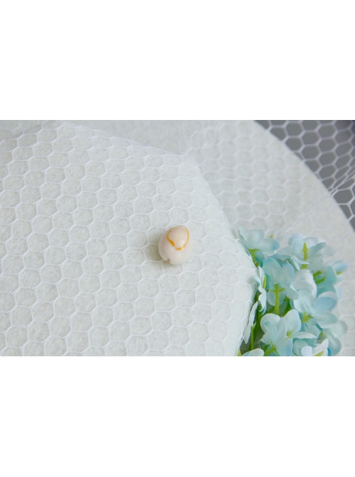 Seaside Blue Starfish White Flowers Shell Net Yarn Female Beach Holiday Fashion Top Hat