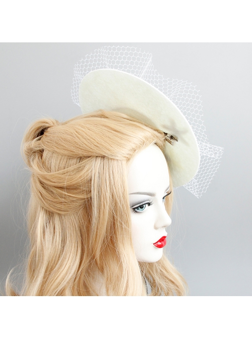 Seaside Blue Starfish White Flowers Shell Net Yarn Female Beach Holiday Fashion Top Hat