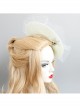 Seaside Blue Starfish White Flowers Shell Net Yarn Female Beach Holiday Fashion Top Hat
