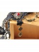 Fashion Retro Gothic Love Ruby Black Lace Flower Love Queen Holiday Female Choker