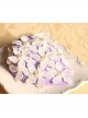 Fashion Casual Sweet Elegant Performance White Flower Pearl Female Purple Top Hat Hairpin