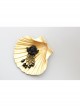 Halloween Black Retro Fashion Gothic Drop-Shaped Crystal Angel Female Brooch