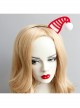 Christmas Creative Fashion Retro Red Christmas Hat White Fur Ball Party Prom Headband