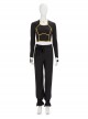 Shang-Chi And The Legend Of The Ten Rings Xia Ling Black Cloak Suit Halloween Cosplay Costume Full Set