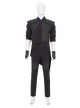 Shang-Chi And The Legend Of The Ten Rings Wen Wu Black Battle Suit Halloween Cosplay Costume Full Set