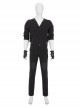 Shang-Chi And The Legend Of The Ten Rings Wen Wu Black Battle Suit Halloween Cosplay Costume Full Set