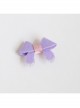Fashion Cute Bow Children Princess Lady Small Baby All-Inclusive Fabric Duckbill Hairpin