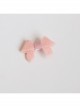 Fashion Cute Bow Children Princess Lady Small Baby All-Inclusive Fabric Duckbill Hairpin