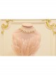 Fashion Elegant Baroque White Imitation Pearl Sexy Handmade Female Short Necklace