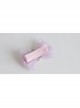 Fashion Cute Snowflake Purple Bow Girl Child Baby Cloth Small Hairpin
