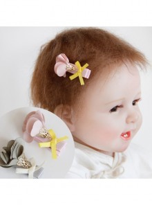 Fashion Cute Petal Bow Festival Birthday Child Girl Princess Baby Hairpin