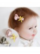 Fashion Cute Petal Bow Festival Birthday Child Girl Princess Baby Hairpin