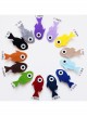 Fashion Cute Holiday Cartoon Fish Children Female Baby Fabric Creative Hairpin