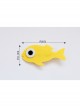 Fashion Cute Holiday Cartoon Fish Children Female Baby Fabric Creative Hairpin