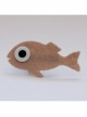 Fashion Cute Holiday Cartoon Fish Children Female Baby Fabric Creative Hairpin
