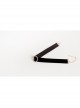 All-Match Retro Fashion Personality Black Velvet Belt Metal Ring Pearl Female Short Necklace