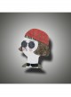 Cute Fashion Personality Cartoon Red Hat Sunglasses Short Hair Girl Female Brooch
