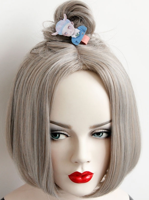 Funny Weird Cartoon Doll Personality Fashion Cute Child Baby Girl Hairpin